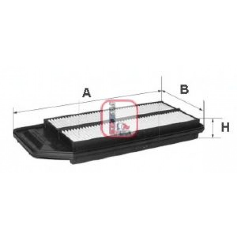 S 3276 A SOFIMA Фільтр повітря